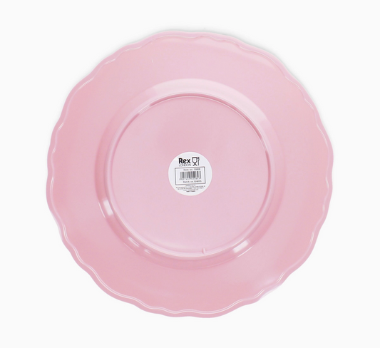 PINK MELAMINE CHILDREN'S PLATE | REX LONDON