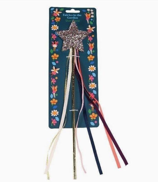 GLITTER STAR WAND | REX LONDON