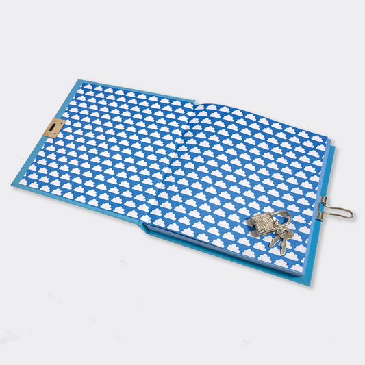 LOACKABLE SECRET DIARY - 'TODAY LOOKS BEAUTIFUL' SUNS & RAINBOWS | RACHEL ELLEN