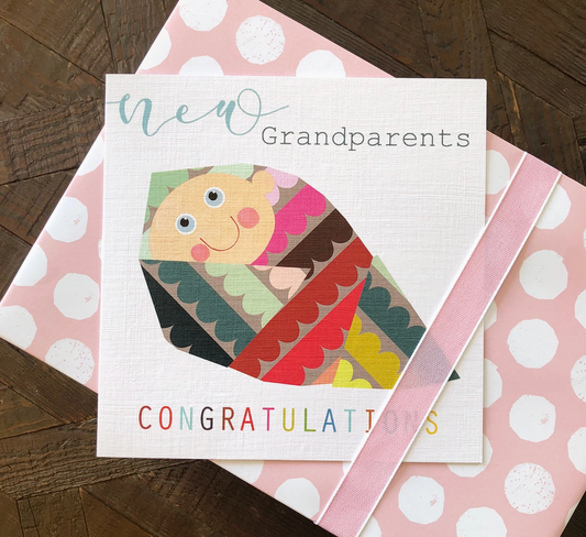 NEW GRANDPARENTS BABY CARD | KALI STILEMAN