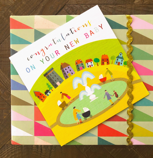 NEW BABY CONGRATULATIONS CARD | KALI STILEMAN