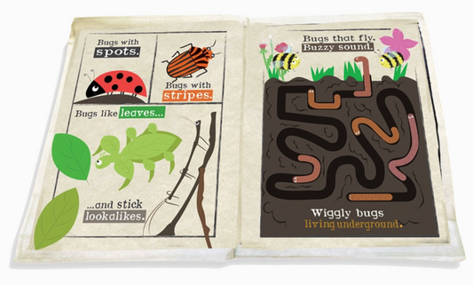 NURSERY TIMES CRINKLY NEWSPAPER - BUGS