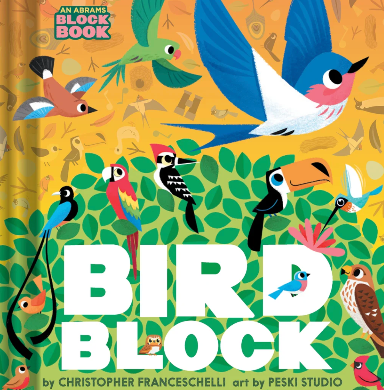 BIRD BOARD BLOCK BOOK