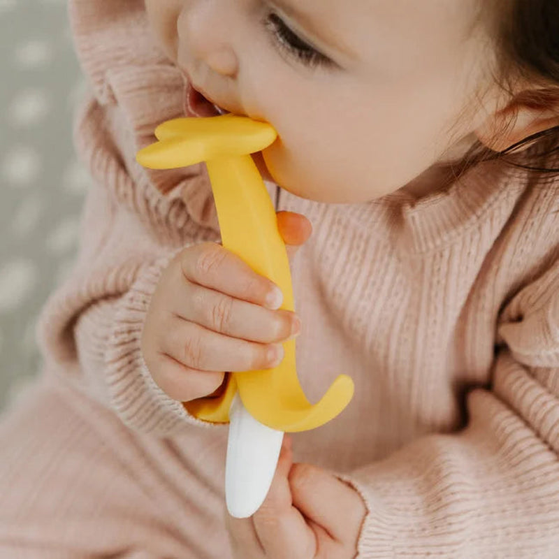 SILICONE BANANA TEETHER