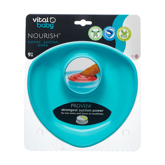 NOURISH POWER SUCTION PLATE - 2 COLOURS