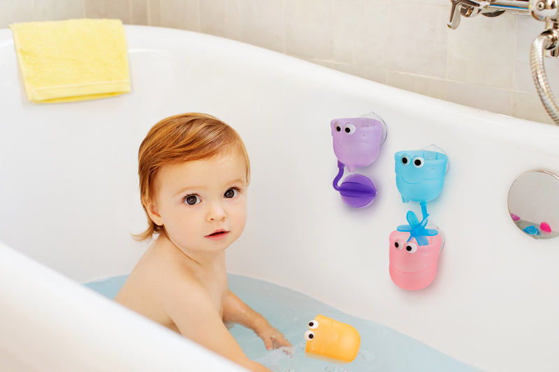 BATH CUPS WATER FALLS 4 PACK
