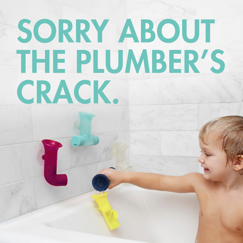 PIPES BUILDING BATH TOY SET 5 PACK