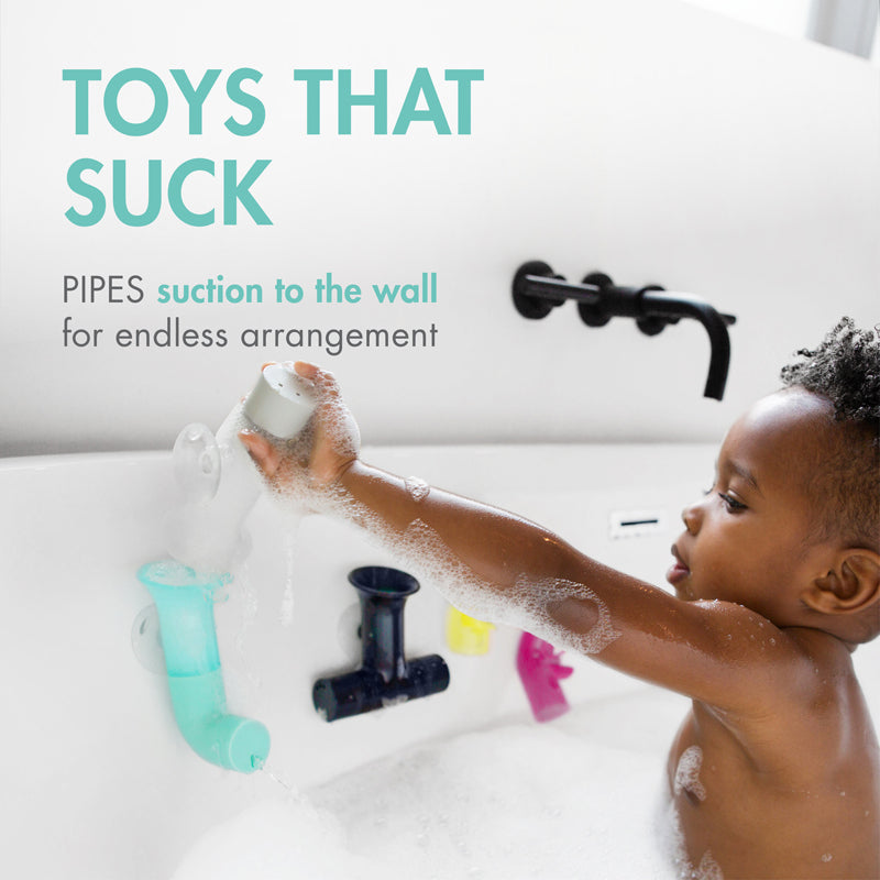 PIPES BUILDING BATH TOY SET 5 PACK