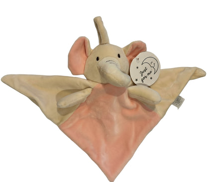 ELEPHANT CRINKLE COMFORTER - BABY PINK