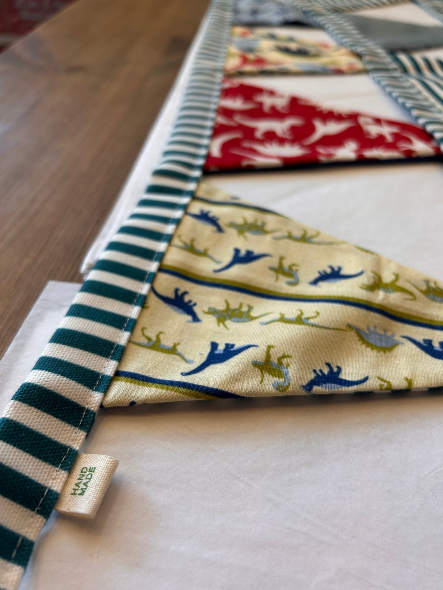 DINO! BUNTING | THE SUSSEX BUNTING COMPANY