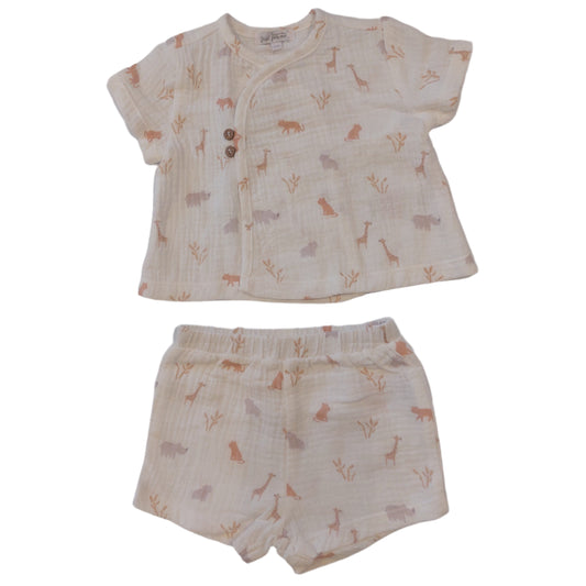 COTTON SAFARI TOP & SHORTS