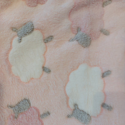 PINK PATTERNED COSY WRAP - 2 PATTERNS