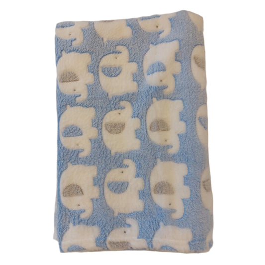 BLUE PATTERNED COSY WRAP - 3 PATTERNS