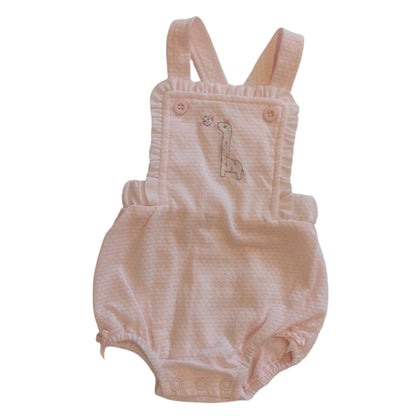 PINK PREMATURE BABY ROMPER 2 PIECE SET