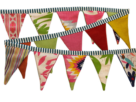 VIBRANT COLOUR POP BUNTING | THE SUSSEX BUNTING COMPANY