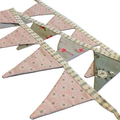 PINKY SUGAR & SPICE BUNTING | THE SUSSEX BUNTING COMPANY