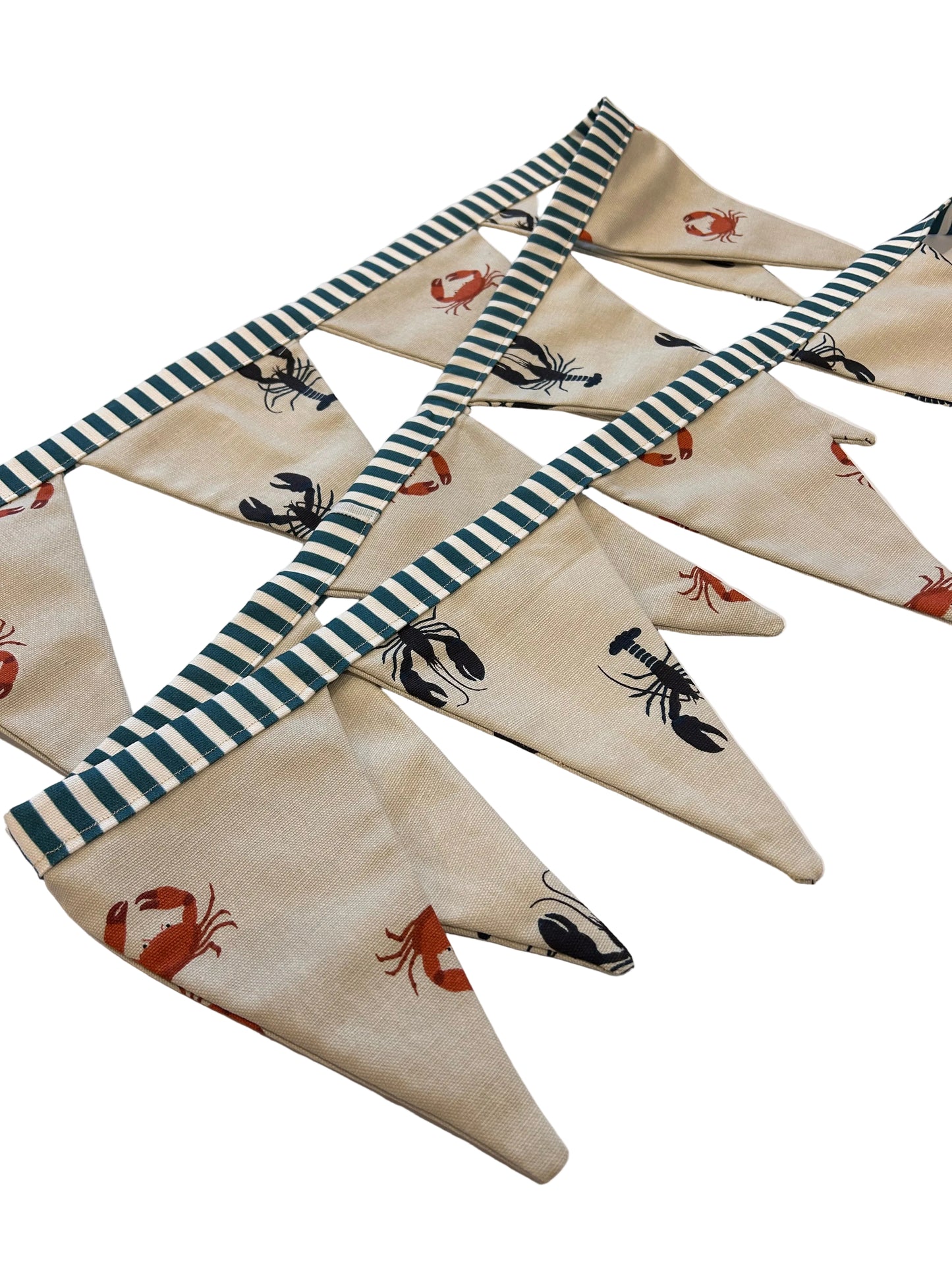 SOPHIE ALLPORT CRAB & LOBSTER FABRIC BUNTING | THE SUSSEX BUNTING COMPANY