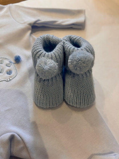 HELLO BABY BOY! BLUE 3-PIECE GIFT SET | ANNABEL'S OF CRANBROOK