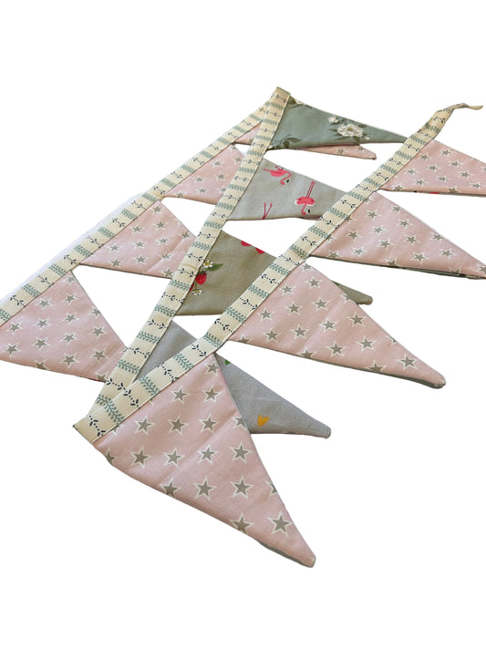 PINKY SUGAR & SPICE BUNTING | THE SUSSEX BUNTING COMPANY