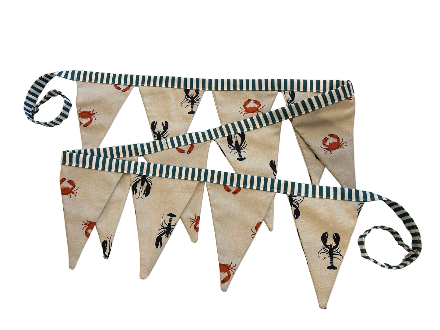 SOPHIE ALLPORT CRAB & LOBSTER FABRIC BUNTING | THE SUSSEX BUNTING COMPANY