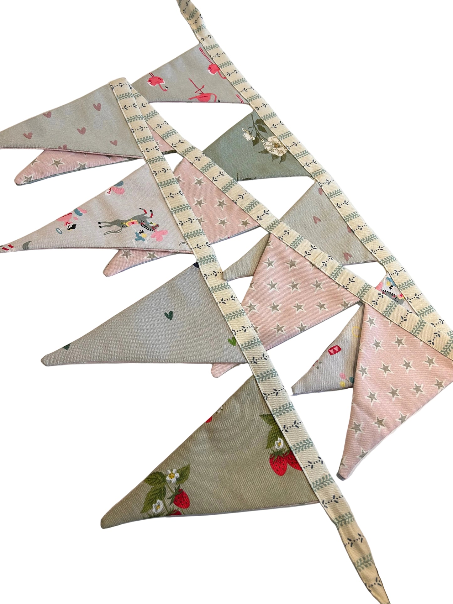 PINKY SUGAR & SPICE BUNTING | THE SUSSEX BUNTING COMPANY