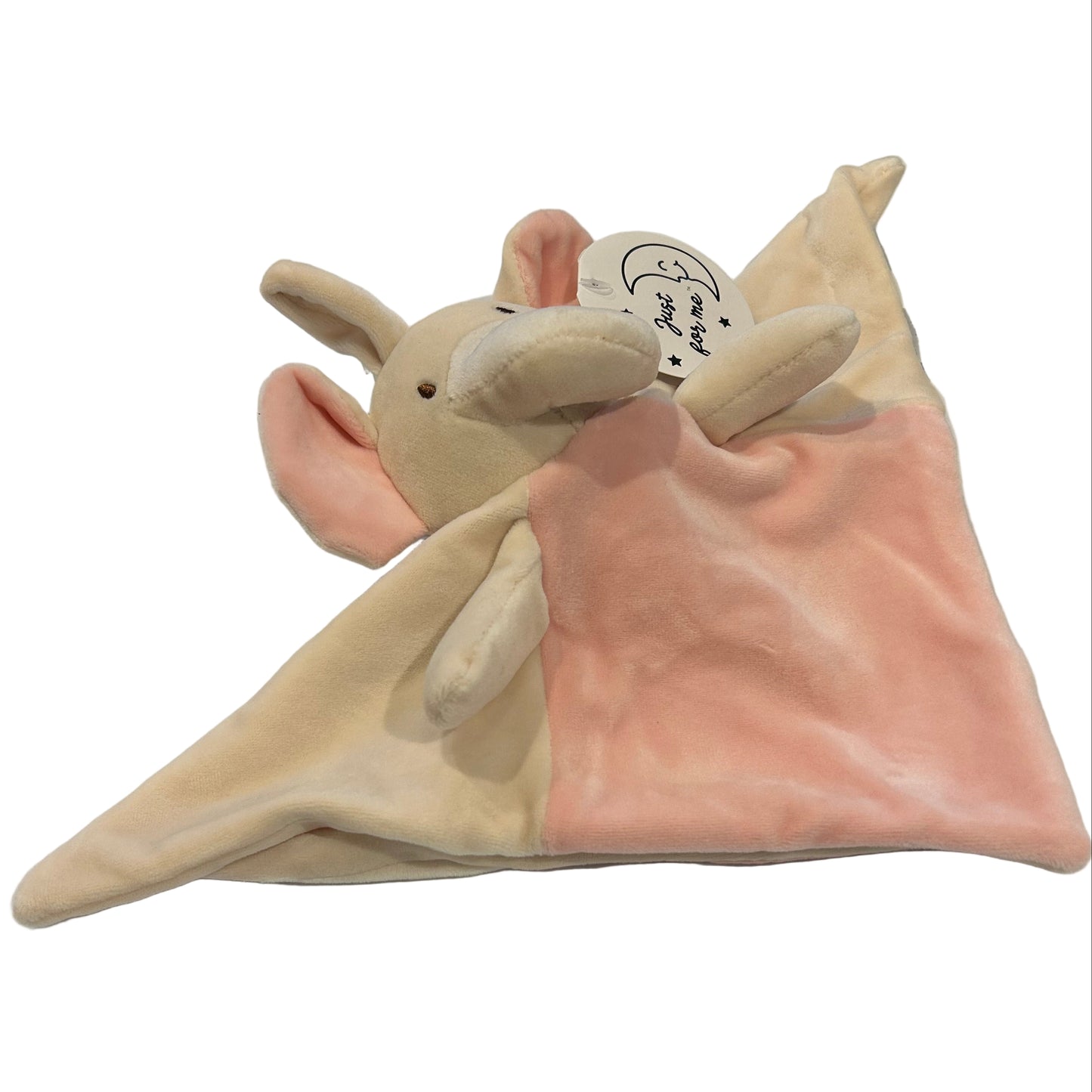 ELEPHANT CRINKLE COMFORTER - BABY PINK