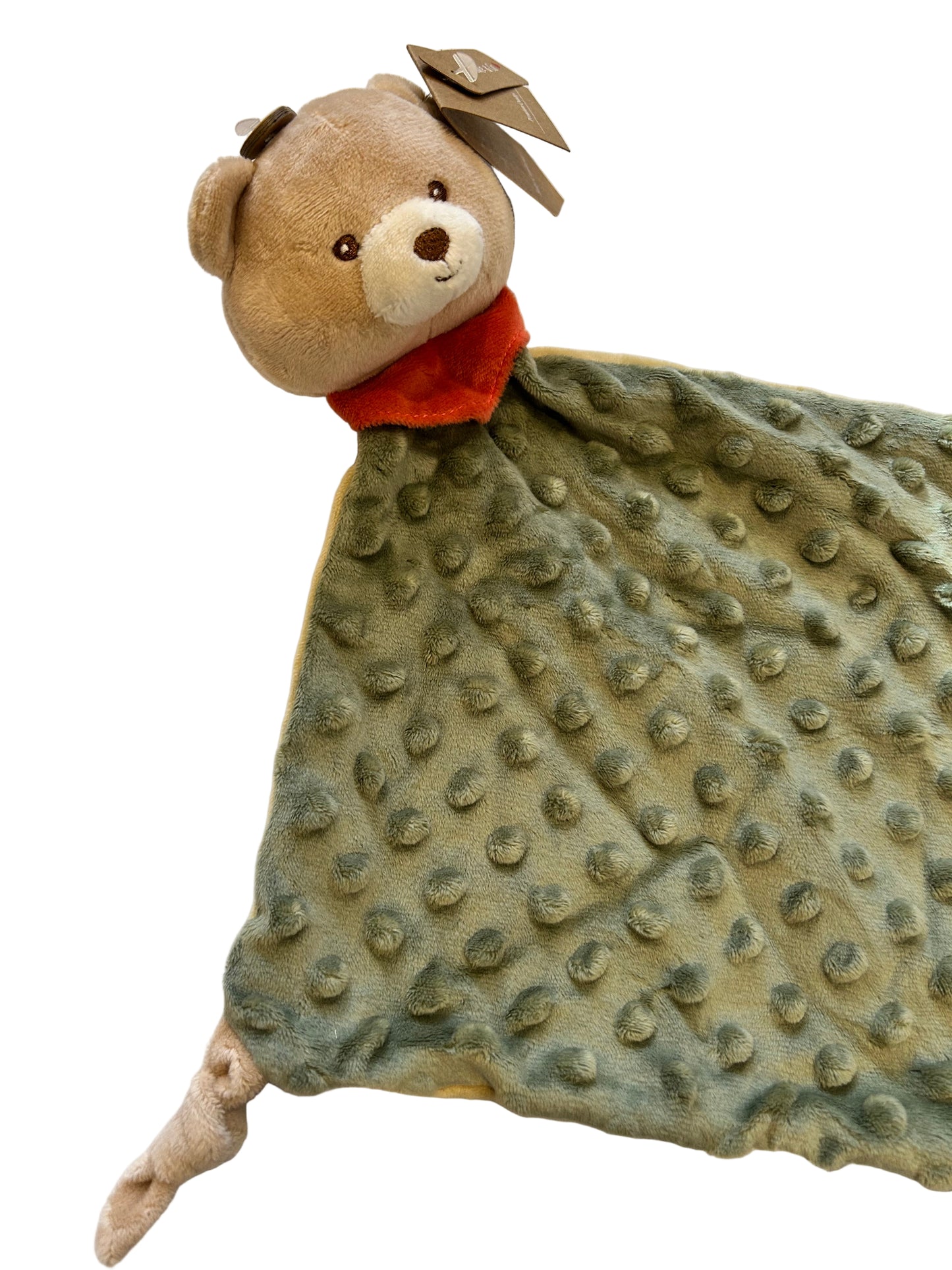 CHRISTMAS TEDDY WITH SCARF COMFORTER