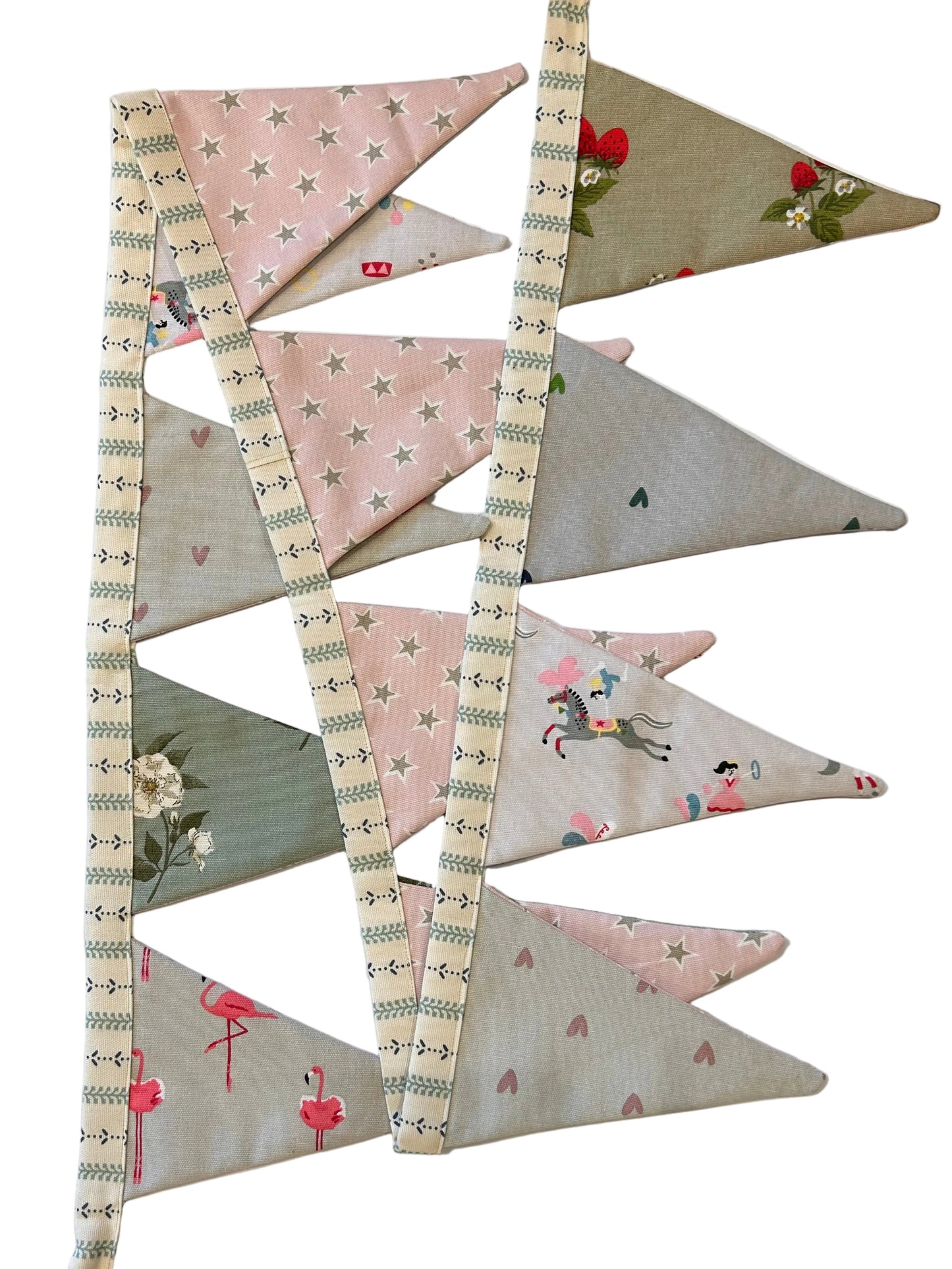 PINKY SUGAR & SPICE BUNTING | THE SUSSEX BUNTING COMPANY