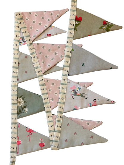 PINKY SUGAR & SPICE BUNTING | THE SUSSEX BUNTING COMPANY
