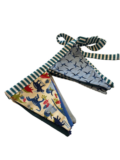 DINO! BUNTING | THE SUSSEX BUNTING COMPANY