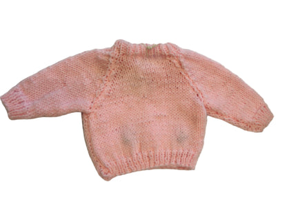 BABY PINK JUMPER WITH SHEEP- 6-9 MONTHS