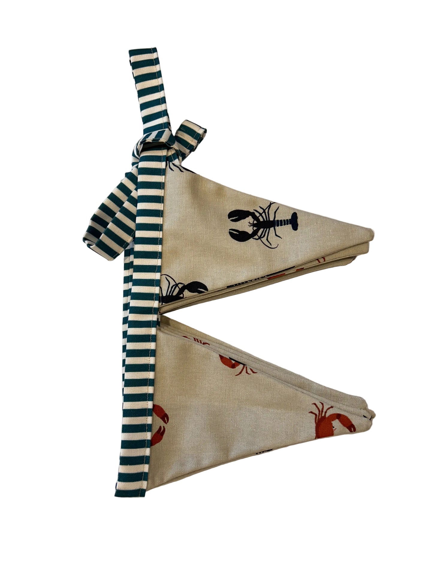 SOPHIE ALLPORT CRAB & LOBSTER FABRIC BUNTING | THE SUSSEX BUNTING COMPANY