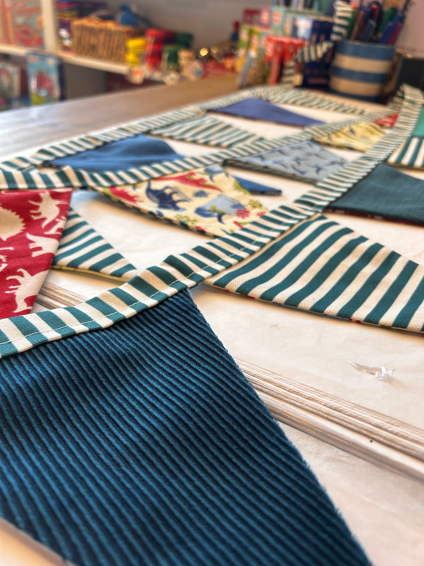 DINO! BUNTING | THE SUSSEX BUNTING COMPANY