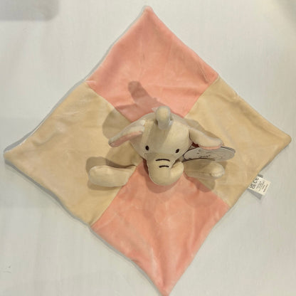 ELEPHANT CRINKLE COMFORTER - BABY PINK