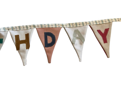 COLOURFUL HAPPY BIRTHDAY BUNTING | THE SUSSEX BUNTING COMPANY