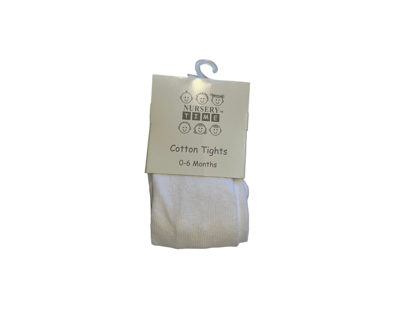 SUPER SOFT COTTON WHITE TIGHTS