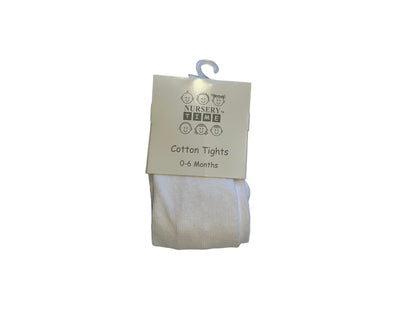 SUPER SOFT COTTON WHITE TIGHTS