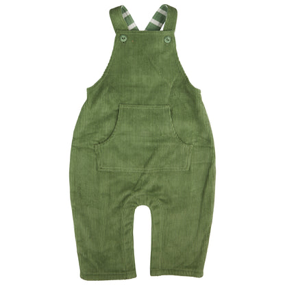 PIGEON ORGANICS BABY DUNGAREES GREEN