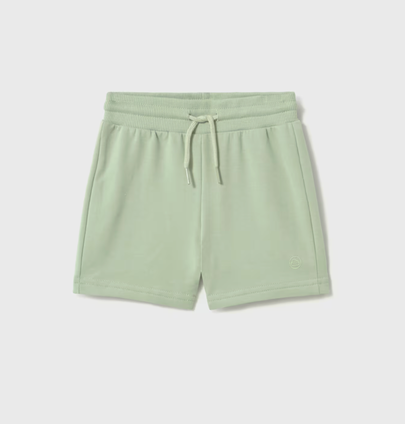 BERMUDA FLEECE SHORTS - MATCHA