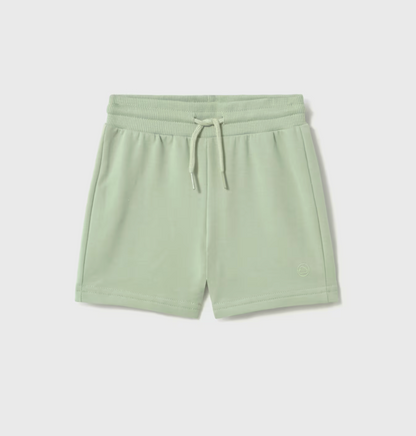 BERMUDA FLEECE SHORTS - MATCHA