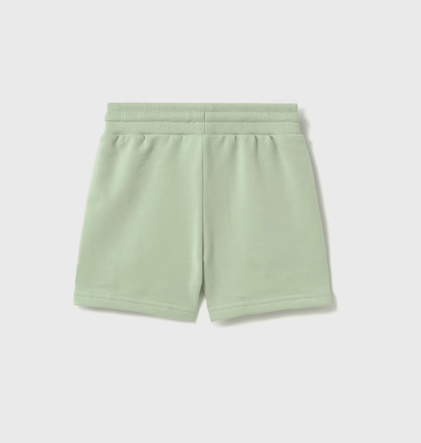 BERMUDA FLEECE SHORTS - MATCHA