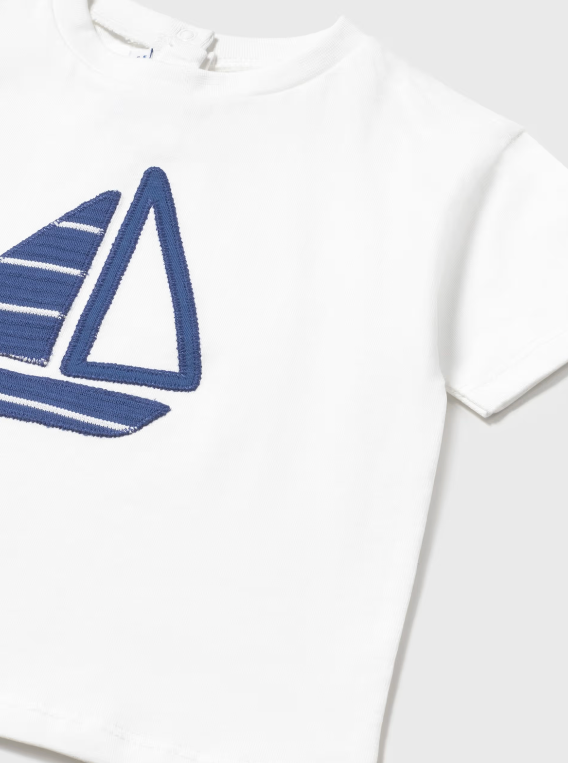 BOYS SAILING BOAT COTTON OUTFIT - TOP, SHORTS & HAT | MAYORAL