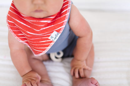 SEASIDE DRIBBLE BIB 4 PACK