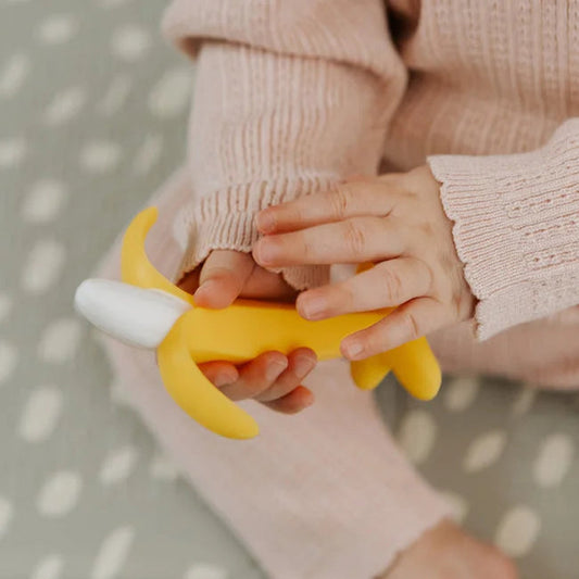 SILICONE BANANA TEETHER
