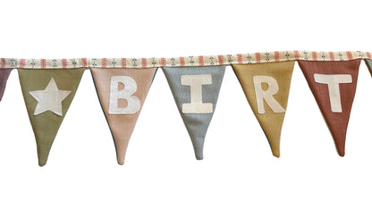 PASTEL HAPPY BIRTHDAY BUNTING | THE SUSSEX BUNTING COMPANY