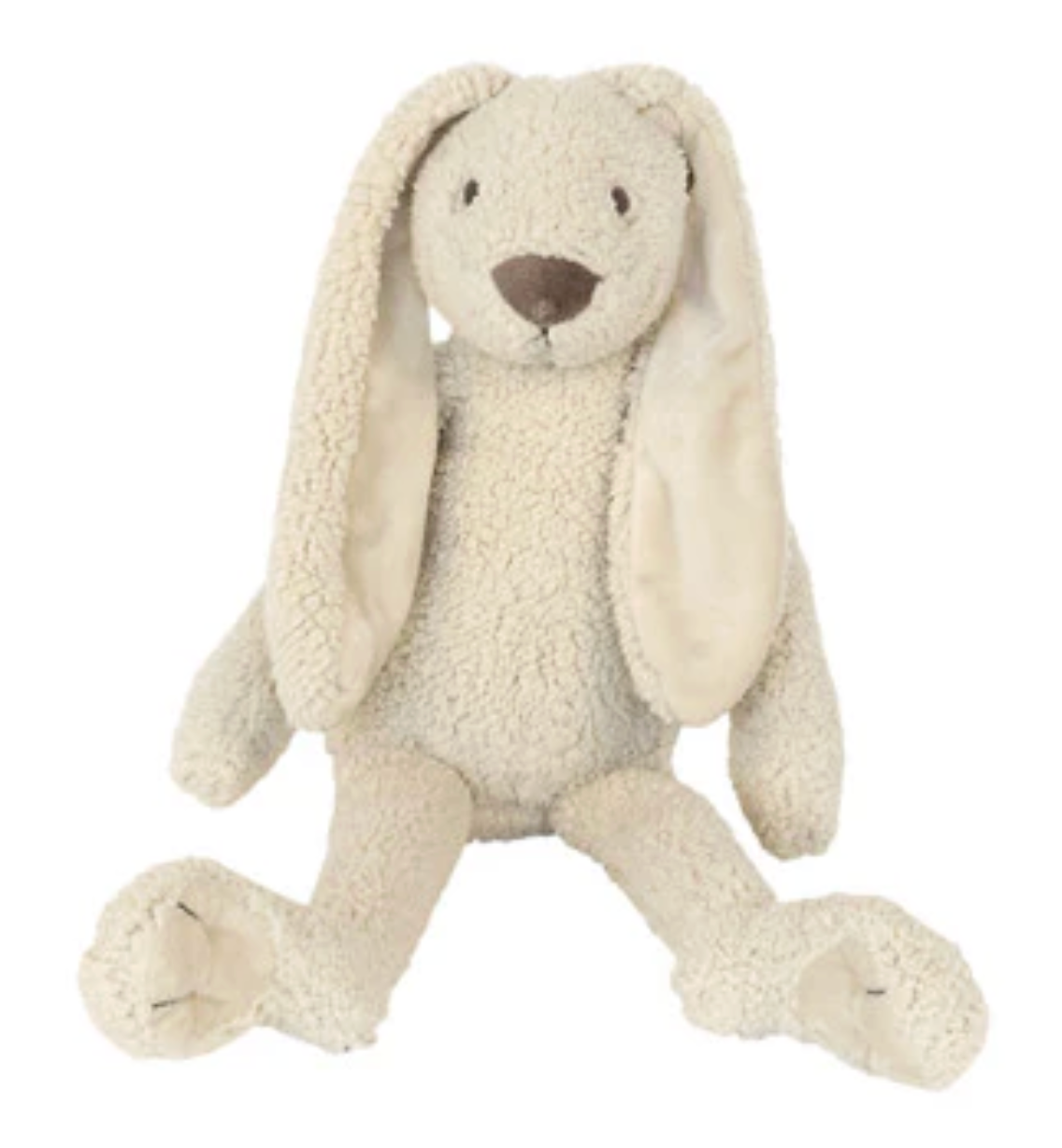 Plush toy rabbit. CUDDLY PLUSH RICHIE RABBIT RECYCLED BEIGE - 3 SIZES | HAPPY HORSE
