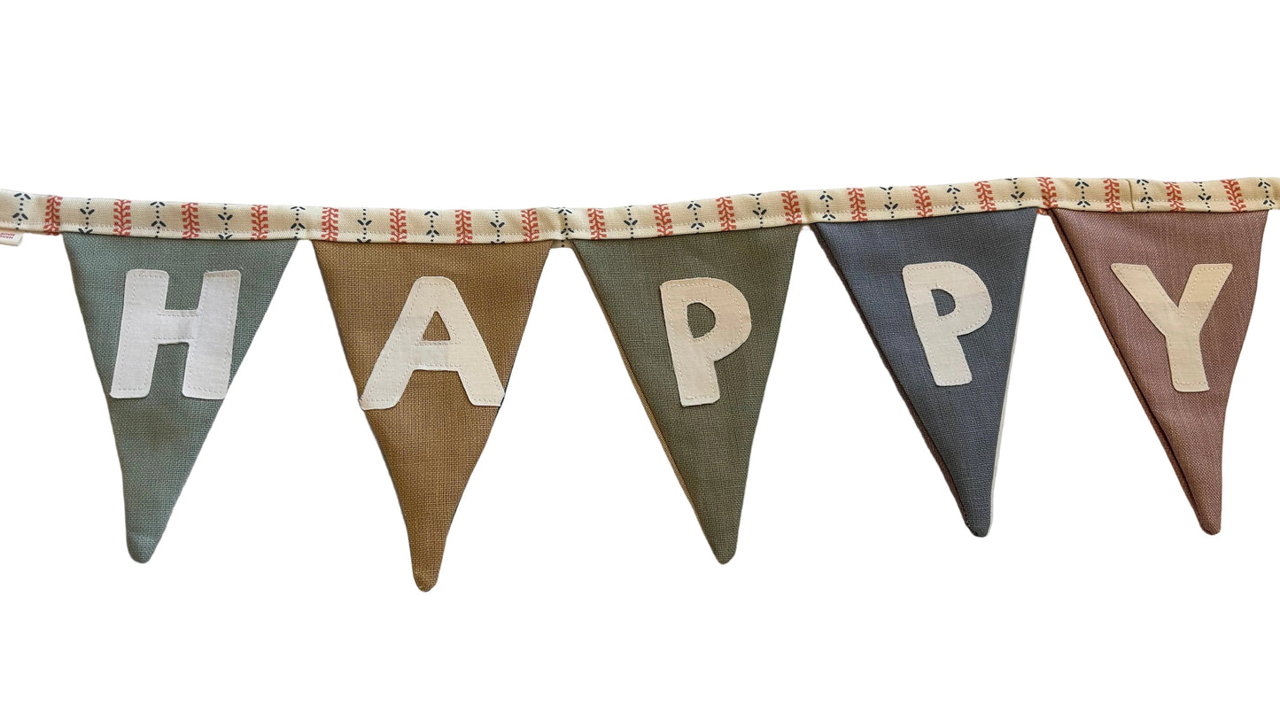 PASTEL HAPPY BIRTHDAY BUNTING | THE SUSSEX BUNTING COMPANY