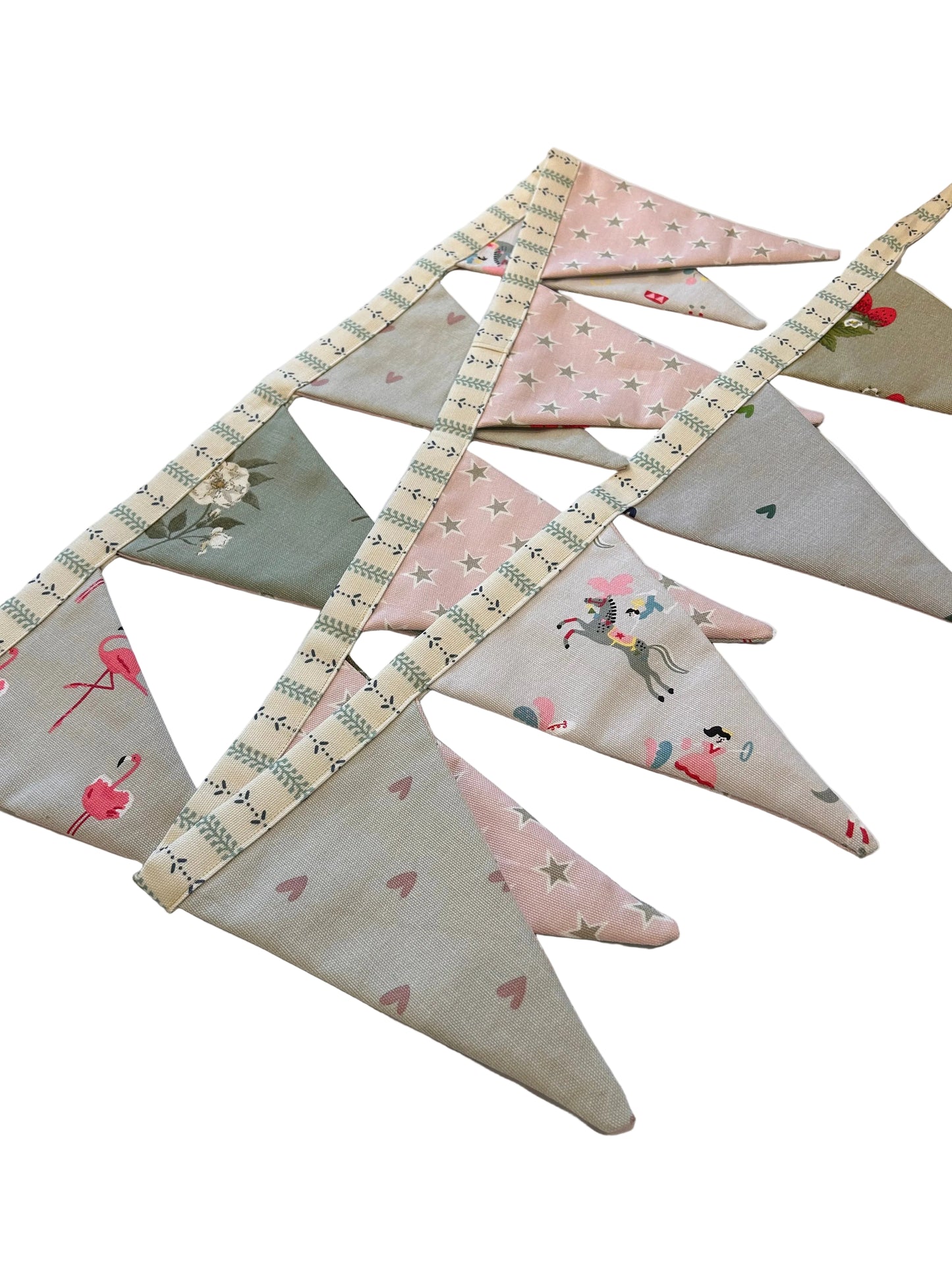 PINKY SUGAR & SPICE BUNTING | THE SUSSEX BUNTING COMPANY