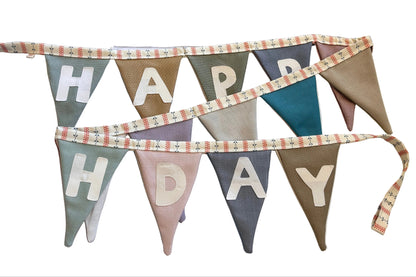 PASTEL HAPPY BIRTHDAY BUNTING | THE SUSSEX BUNTING COMPANY