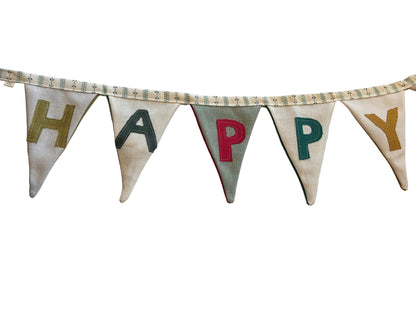 COLOURFUL HAPPY BIRTHDAY BUNTING | THE SUSSEX BUNTING COMPANY